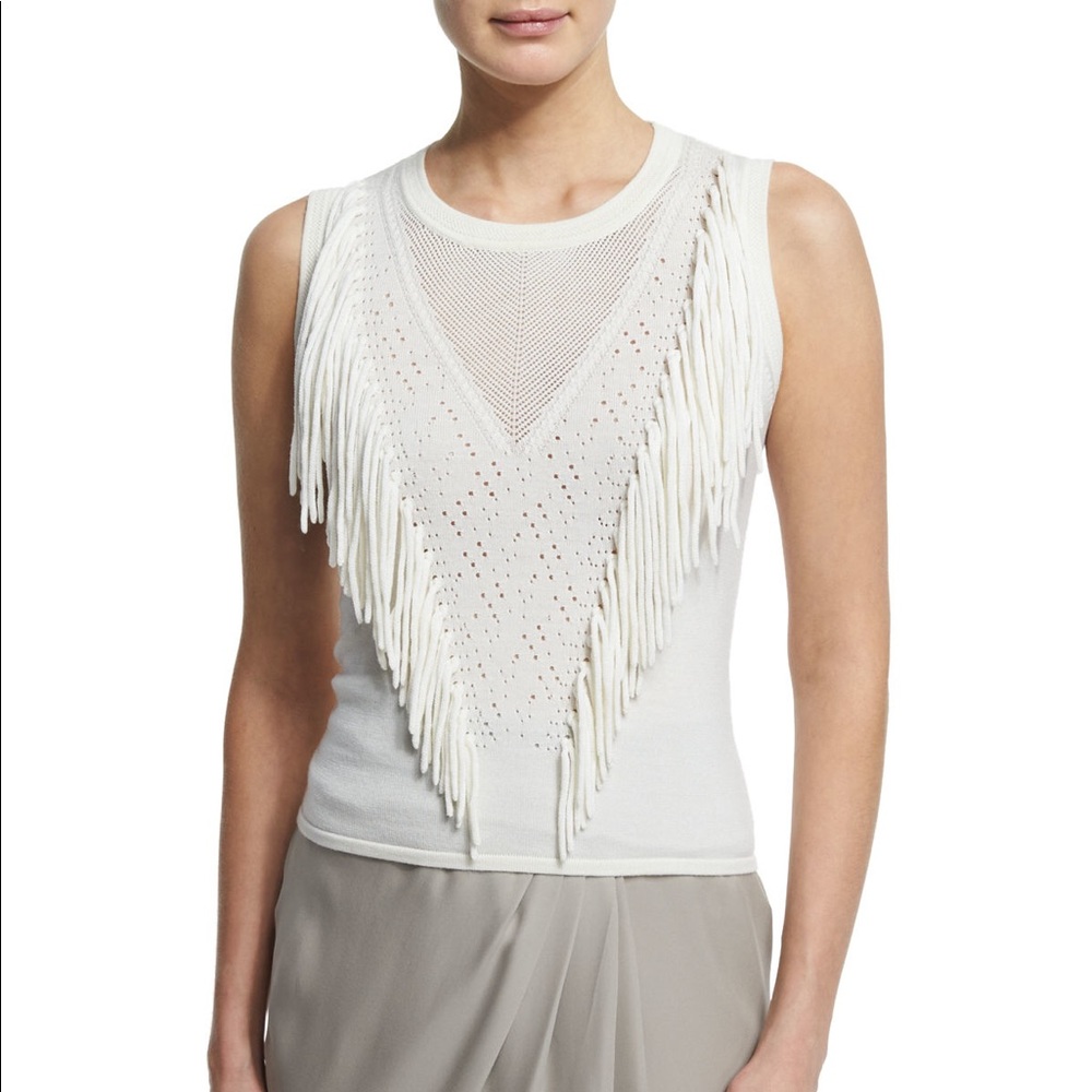 Elie Tahari Candace Knit Top